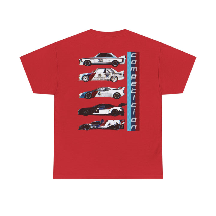 BMW red t shirt