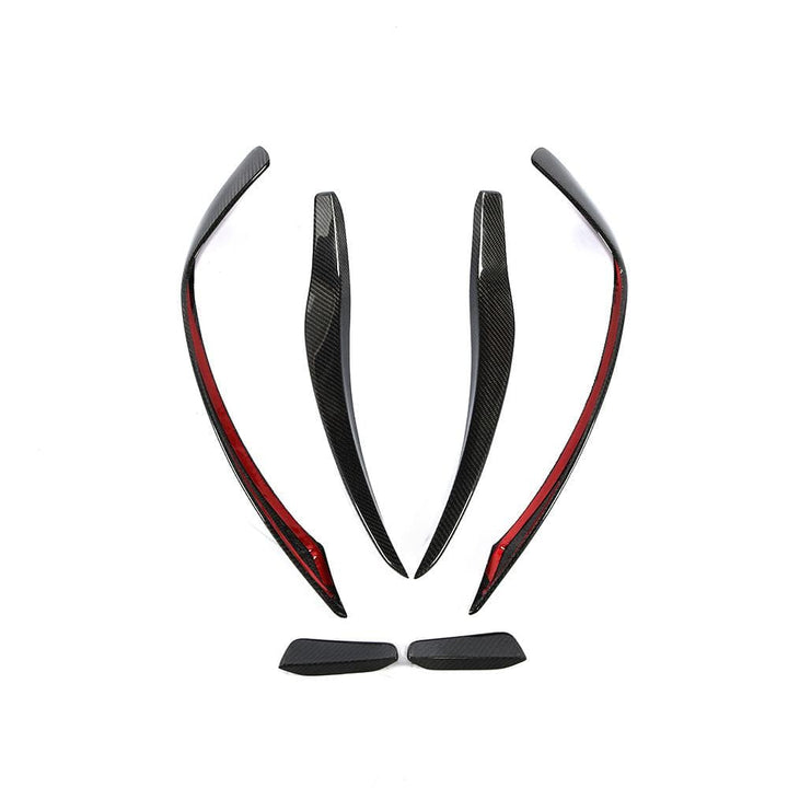 Mercedes A Class W176 Carbon Fiber Front Air Vent Cover Fins