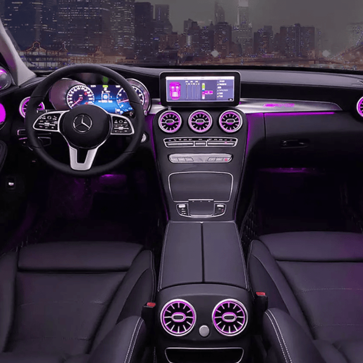 Mercedes C class ambient lighting