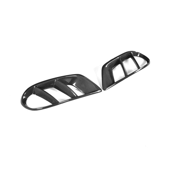 Mercedes C Class W205 Carbon Fiber Front Bumper Air Vent Cover