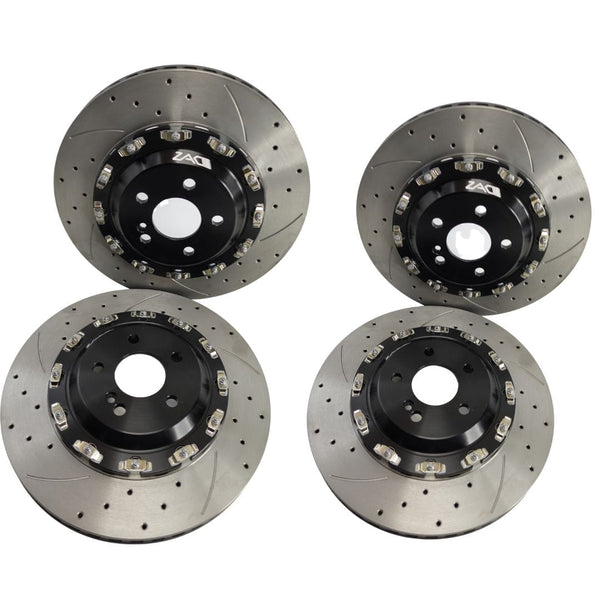 A45 350mm Front and 330mm Rear Rotors (W176)