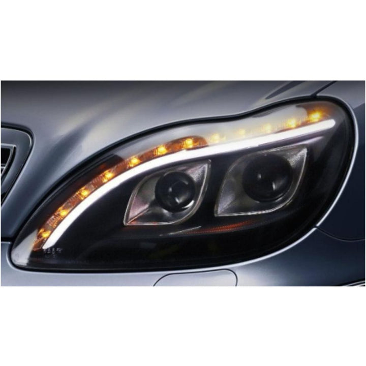 S Class Mercedes Headlight Upgrade